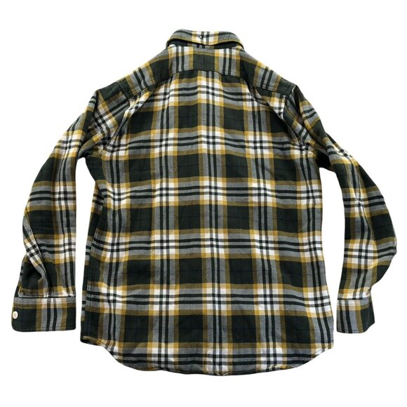 Taylor Stitch Men's Shirt Jacket Size 42 Long Sleeve Plaid Flannel Button Up Wes - Picture 2 of 11